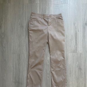 Women’s Lee Midrise Straight Leg Khaki Flexmotion Pants (8)